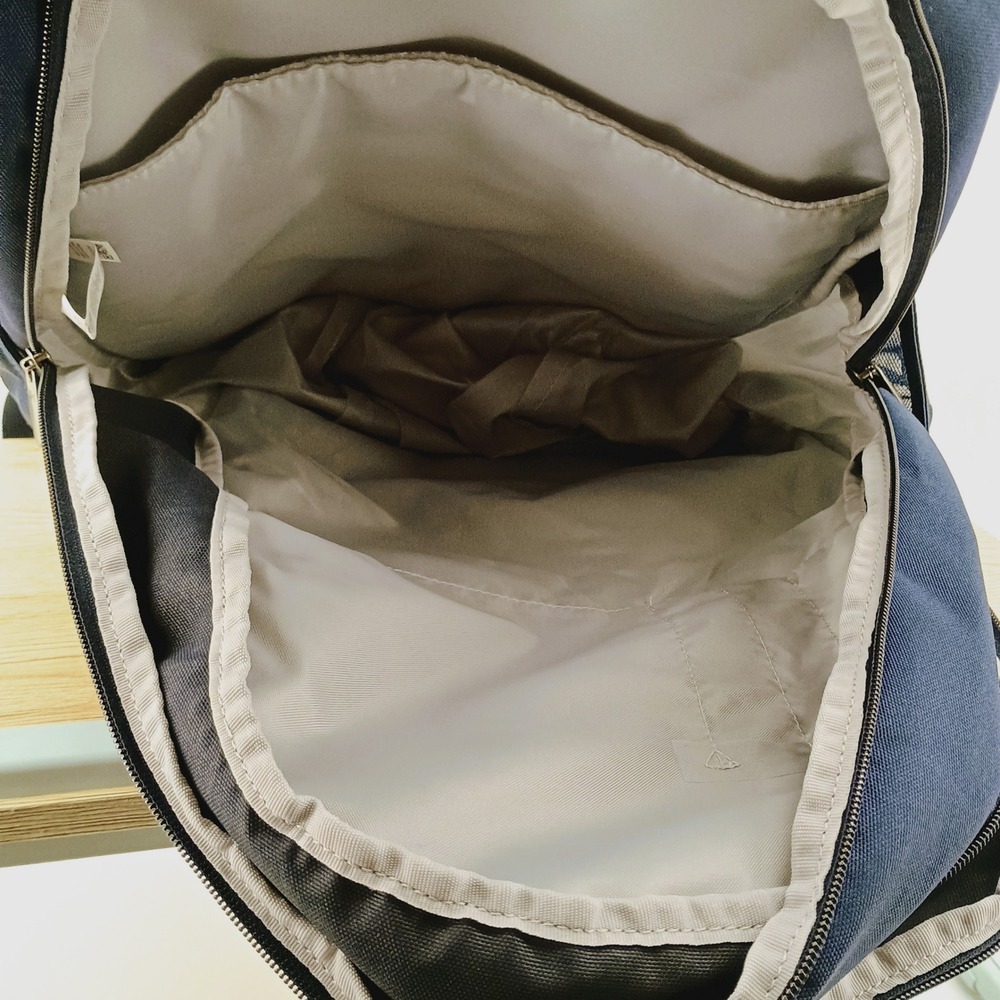 Under Armour Hustle 5.0 Backpack Navy Blue UA Storm Laptop Bag 1361176-408 OSFA - Picture 11 of 15